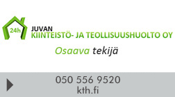 Juvan kiinteistö- ja teollisuushuolto Oy logo